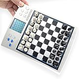 14-in-1-Elektronisches Schachspiel, Tragbares Handschachbrett Mit LCD-Bildschirm, Mensch-Maschine-Spiel, Verschiedene Spielmodi, Lernfunktion, 30 Schwierigkeitsstufen, Für Zwei-Spieler-Spiele