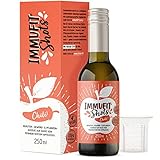 ImmuFit Shots Chili - Lebendiger Apfelessig mit natürlichen Kräuterextrakten - 250 ml - In Bio-Qualität, nicht pasteurisiert - Gesüsst mit Agavendicksaft - Shot für Shot durch den Herbst!