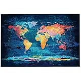 Puzzle 5000 Teile, Karte Puzzle 5000 Teile Erwachsene, Weltkarte Holzpuzzle Erwachsene für Heimunterhaltung, EIN Herausforderndes Rätsel, Puzzlespiele für Die Ganze Familie, Wanddeko, Geschenke, -8087