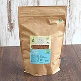 süssundclever.de® Bio Leinsamen geschrotet | 1,0 kg | plastikfrei und ökologisch-nachhaltig abgepackt