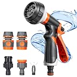 Rseuphiee Gardena Spritze, Gartenbrause Gartenspritze, Hochdruckdüse Für Gartenschlauch Anschluss, Handbrause Garten Brausekopf Gartenbewässerung Für Autowäsche, Haustierdusche, Gartenarbeit