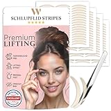 WOW STRIPES Schlupflider Augenlid Premium Stripes unsichtbar (168 Stk) | Lifting ohne OP, hautfreundlich, natürlich | Eyelid Tape Tapes Straps Strip als Lifting Set Augen-Lidstraffung Augenpads-L