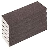 HOLIDYOYO 5 Stück Teiliges Schleifschwamm mit Unterschiedlichen Körnungen Elastische Nass und Trockenschleifpads für Holz Möbel Präzises Polieren und Feinbearbeitung