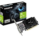 Gigabyte GeForce GT 710 2 GB Grafikkarten und unterstützt PCI Express 2.0 X8 Bus-Schnittstelle. Grafikkarten GV-N710D5-2GL