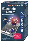 Kosmos 617349 Elektro-Alarm,Sichere Geheimverstecke,Elektro-Bausatz für Alarmanlage, Blinkendes Warnlicht, Sirene,Experimentierkasten für Kinder ab 8 Jahre,Geburtstagsgeschenk, mehrsprachige Anleitung