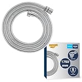 GROHE Vitalioflex - Metallbrauseschlauch (1750 mm, verstärkte Ausführung, knickfest, hitzebeständig), chrom, 22100000