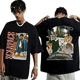 RUENAKH Film Scarface T-Shirts Thriller Krimi Film Druck T-Shirt Kurzarm Sommer Baumwolle Tshirts Streetwear Camisas De Hombre-color05||3XL