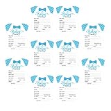 Amosfun Baby-vorhersagekarten Für Spiele Zur Enthüllung Des Geschlechts Bei Der Babyparty 10 Stück Ratespielkarten Für Die Babyparty Babyspielzeug