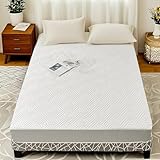 Relahous Spannbettlaken 180 x 200cm aus Luftschicht, Spannbetttuch mit wasserdichte TPU-Membran, Premium Tagesdecke Stretch-Mesh, Atmungsaktiv Spannbettlaken Topper Matratzenhöhe bis 35 cm