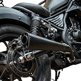 Motorrad Auspuff Schalldämpfer für Rebel CMX 500 300 2021 2022 2023 2024 Edelstahl Spitze Schwanz Link Mid Volle System schalldämpfer