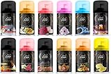 Fresh Line Lufterfrischer Set MIX PAKET 12 er Pack Aromatischer Raumduft passend für alle Automatische Duftspender, Sprühgeräte, Maschinen, Erfrischendes Aroma, Duftintensität, Zeit Einstellung