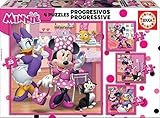 Educa 17630 Progressive Minnie Happy Helpers 12-16-20-25, Spiel