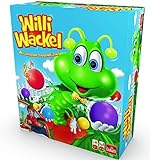 Goliath Willi Wackel – Lustiges Geschicklichkeitsspiel für Spaß und Action ab 4 Jahren – Für 2-4 Spieler