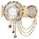 TOYANDONA Elegante Damenuhr mit Quarzwerk Leichtes Metallarmband Schlichtes Design Modische Armbanduhr für Frauen Geeignet für Alltag Büro und Besondere Anlässe