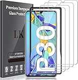 LK 4 Stück Schutzfolie für Huawei P30 (Nicht zutreffend Huawei P30 Pro) Frei von Kratzern, 9H Härte, HD Displayschutzfolie, 0.33mm Ultra-klar, Anti-Kratz-Blasenfrei 2.5D Edge