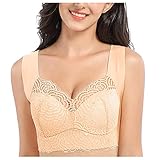 Comfit-BH, Comfit-Original – bequemer und stützender Push-up-BH, Haltungs-BHS für Damen, Bügel-BH mit Floraler Spitze in Übergröße Schlaf BH Klassische Top für Alltag Damen