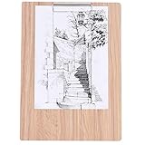 Ausla Artist Sketch Board, 8K Künstler-Reißbrett, Skizzenbrett, Holz-Skizzenbrett, Zeichenbrett für Indoor-Outdoor-Malerei