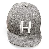 Yixda Unisex Baby Kappe Junge Mädchen Schirmmütze Sonnenhut Baseball Cap (Grau)