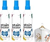 3 Fleckenentferner Kleidung, Schnelle Stain Remover Spray Clothes Mit Sanfte Formel, Schnellwirkende Flüssigseife Spray, Hartnäckige Fleckenspray Kleidung Reinigungszubehör Für Babykleidung, Teppich