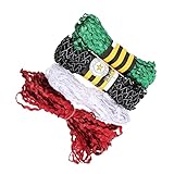STOBOK 4 Rollen Gebogenes Gurtband Blumendekor Zackenband zum Nähen DIY Zackenband Spitzenband zierstreifen turgarderobenleiste handgefertigtes Zackenband Zackenlitze Nähband Polyester