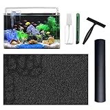 SZSMW Aquarium RüCkwand - Aquarium RüCkwandfolie - Aquarium Kleber - Geeignet FüR Die Meisten Standard -AquariengrößEn, ReißEn Sie Einfach Den Mitgelieferten Kleber Ab und FüGen Sie Es Schnell EIN