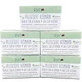 5er-Pack Pflegeseife Rosmarin-Lavendel-Salbei mit 5 x 100 g bio Natur-Olivenölseife