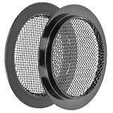 JOINPAYA 2st Duobao Schalllochabdeckung Sieb Gitarrenstimmer Schalllochabdeckungen Für Akustikgitarren Schalllochabdeckungen Für Gitarren Gitarrenständer Boden Stecker Black Metall