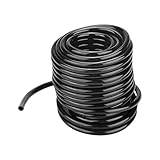 Tropfbewässerung Schlauch Bewässerungsrohre 4 / 7mm PVC Flexible Drip Tubing für Landwirtschaft Rasen Garten Bewässerung(10M)