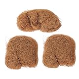 IWOWHERO Kokosfasern Pflanzgefäß Liner Naturfaser Kokoserde für Gemüse Blumen Topfbelüftung Pflanzenschutz Biologisch Nachhaltig