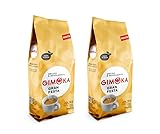 Gimoka - Ganze Kaffeebohnen - 2 Kg - Mischung GRAN FESTA - Intensität 11 - Made In Italy - 2 Packungen À 1 Kg