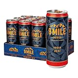 9 Mile Vodka & Acai (12x0,33l) | Premix in der Dose | 10% Alkoholgehalt | Granite Rock Filtrated Premium Wodka |