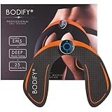 Bodify® EMS Trainingsgerät zur gezielten Stimulation der Po Muskulatur! - Muskelaufbau - EMS Hüfttrainer - Elektro Stimulationsgerät Po Muskeln - Fitness Training für Frauen DAS ORIGINAL