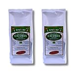 Zichorie Bio geröstet und gemahlen für Moka 1 kg Zichorie Bio glutenfrei - 2 x 500 g ideal für Moka sehr gut verdaulich - Alternative zu Kaffee