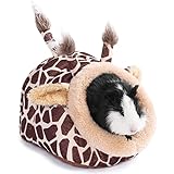 Kleintier-Plüsch-Baumwollbett, warm, weich, bequem, waschbar, Käfighaus, Zubehör für Chinchilla, Igel, Meerschweinchen, Bartdrache, Hamster, Frettchen, Lebensraum, Spielzeug