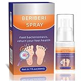 VNEUOL Fußpilz Spray Fußspray Gegen Fußpilz, Fußspray Pflege, Zur Linderung von Fußinfektionen und zur Bekämpfung von Fußgeruch