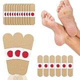JYNVO 60 Stück Hühneraugenpflaster zur Linderung von Schmerzen, Hühneraugen und zur Vorbeugung von Reibung. Einfach in der Anwendung, angenehm zu tragen und sicher haftend