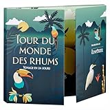 Rumporter-Adventskalender, „Die Weltreise der Rums“, 24 Rums x 20 ml, Rumverkostung, Geschenkidee für Männer und Frauen