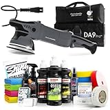 Poliermaschinen Set: chemicalworkz DA9 Pro Max Exzenter Poliermaschine + Sonax Politur Set + Royal Pads Premium Polierpads + Dr. Wack Versiegelung für Lack + Zubehör | 20-teilig