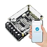 Raxove Lautsprecher-Verstärkerplatine | 10 W 15 W 20 W Stereo-Verstärkermodul | Hohe Ausgangsleistung, kabellose Übertragung für Heimkino, Smartphones, Lautsprecher, Tablets