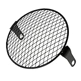 Scheinwerfer Grille Lampenschirm 8cm Maske Vintage Scheinwerfer Kühlergrill Abdeckung 6,3' Retro Motorrad Side Mount Scheinwerfer Schräge Net Abdeckung