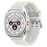 Samsung Galaxy Watch Ultra Smartwatch, Fitness-Uhr, Fitness Tracker und Aktivitätstracker, 47 mm, LTE, Titanium White, Inkl. 36 Monate Herstellergarantie