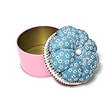 zalati Pin Kissen Box mit Kürbis Stil Nadelhalter Nadelkissen zum Nähen DIY Handwerk (ohne Nadelfaden Zubehör)