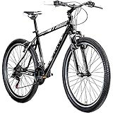 Galano Mountainbike Hardtail 26 Zoll Path MTB Fahrrad 21 Gang Mountain Bike 26' (schwarz/weiß, 46 cm)