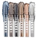 6-teiliges Eyeshadow-Stick-Set, Creme-Lidschatten-Stift, Wasserfester Langanhaltender Augen-Make-up-Stift (6 Stück/Set E)