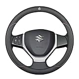 Auto Lenkradbezug für Suzuki AltoV III 2014, Lenkradschutz Lenkradhülle Auto Lenkradschoner Innenraum Zubehör,Type-O,A