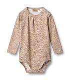 Wheat Mädchen Body Strampler Langarm Liv GOTS Zertifiziert