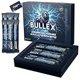 BULLEX Natürliches Potenzmittel für Mann Oral Jelly Gel – Extra Hochdosiert – Ginseng Testosteron Booster Sex Hilfe für Männer – 6 Beutel x 12g Macun Honig Rezeptfrei (6 x 12 Gramm Sticks)