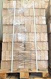 Holzbriketts aus Nadelholz Brennholz für Ofen, Kamin oder Feuerstelle, optimal zum Anzünden, Sehr guter Heizwert (Frei von Zusätzen oder Bindemitteln) 960 kg