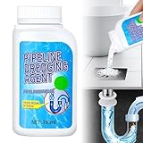Abflussreiniger Extra Stark Rohrreiniger, Hochwirksamer Rohrreiniger Mit Aktivschaum Abflussreiniger Schaum WC Reiniger Badreiniger Extra Stark für Waschbecken Abwasserkanäle Toiletten (1PCS)