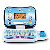 VTech Mein Vorschul-Laptop 2.0 – Lerncomputer zum Entdecken von Zahlen, Formen, Logik u. v. m. – Für Kinder von 3-6 Jahren, Blau